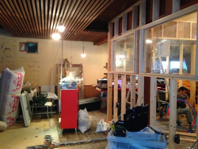 カラオケスタジオ改修工事