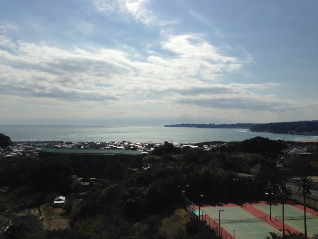 御宿の海眺望