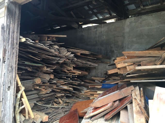 リノベーション木廃材再利用　松の湯　勝浦